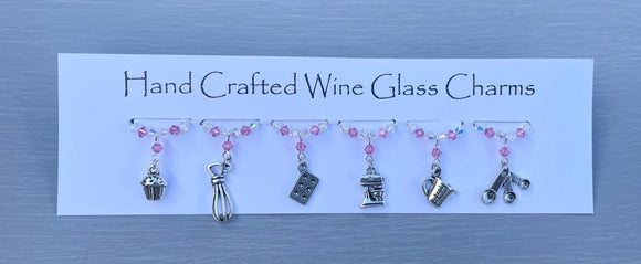 Baking Wine Glass Charms