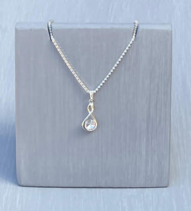 Crystal Infinity Necklace